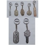 Nickel Metal Key Chain